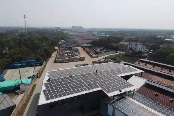 Suzhou Wujiang 128KW BIPV roof